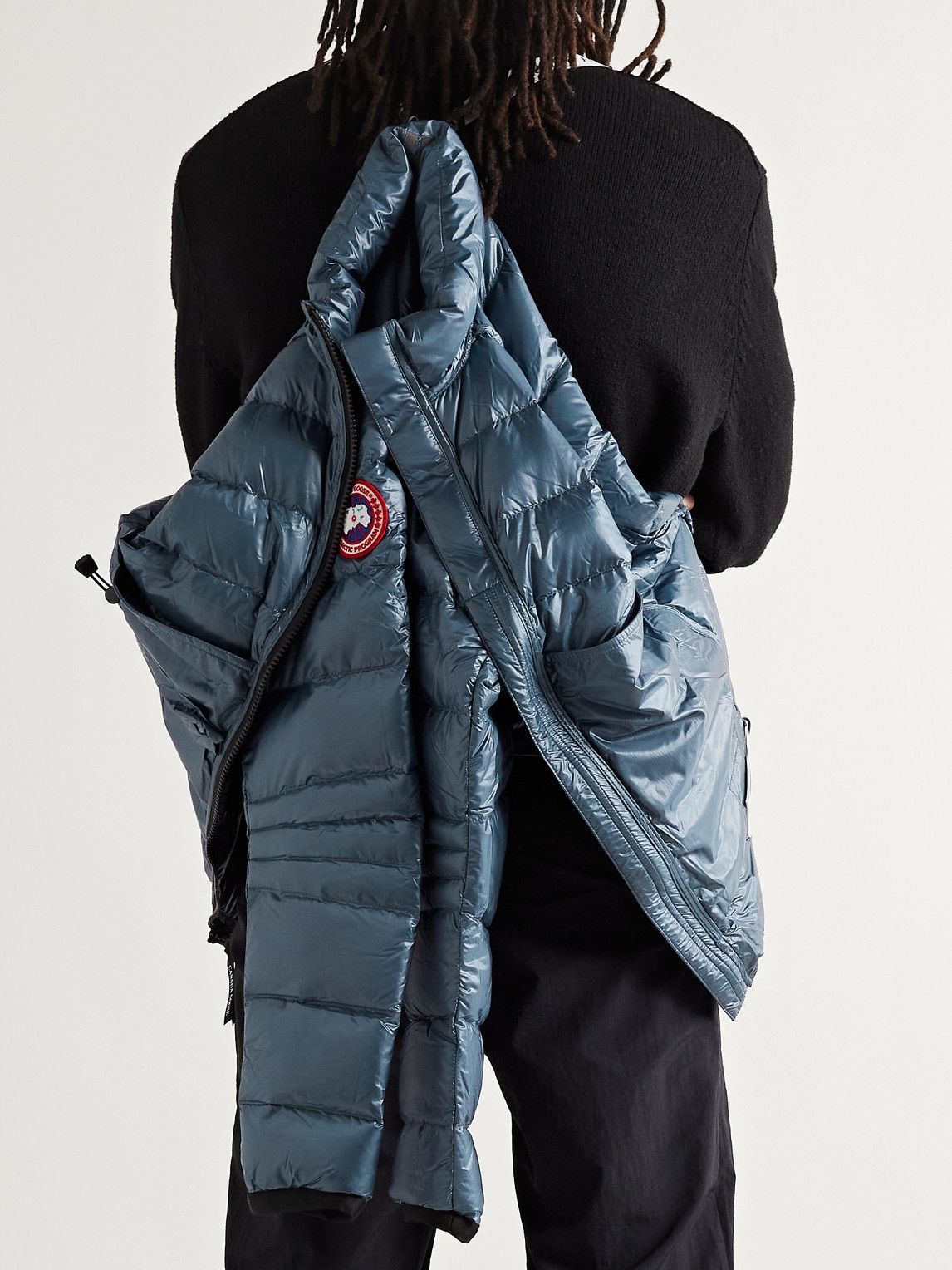 Canada Goose Crofton Slim Fit Quilted Recycled Nylon Ripstop Down