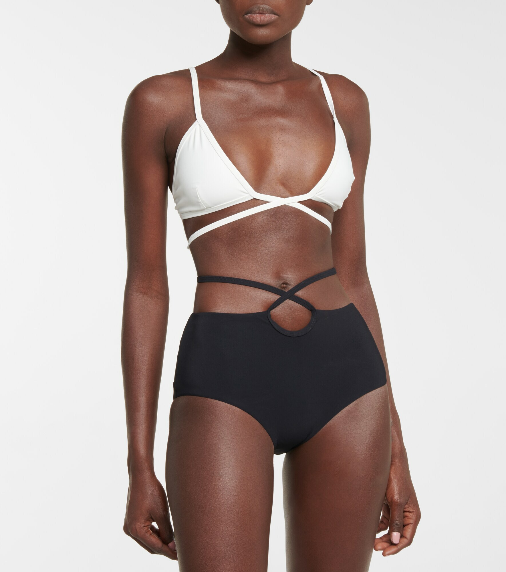 Christopher Esber Tie Trimmed Bikini Bottoms Christopher Esber