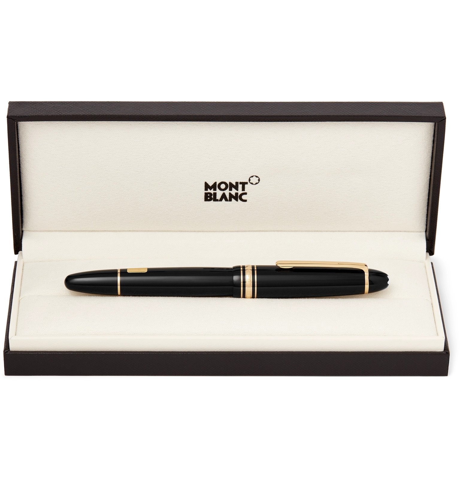 Montblanc Meisterstück LeGrand Resin and Gold Plated Fountain Pen