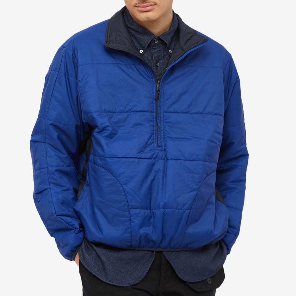 Daiwa Men S Tech Reversible Pullover Puff Jacket In Dark Navy Daiwa