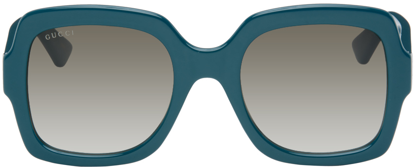 Gucci Blue Oversized Square Sunglasses Gucci