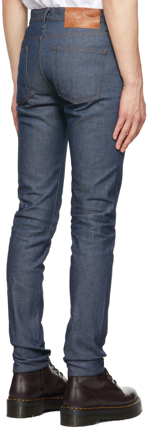 Naked Famous Denim Indigo Super Guy Jeans Naked And Famous Denim