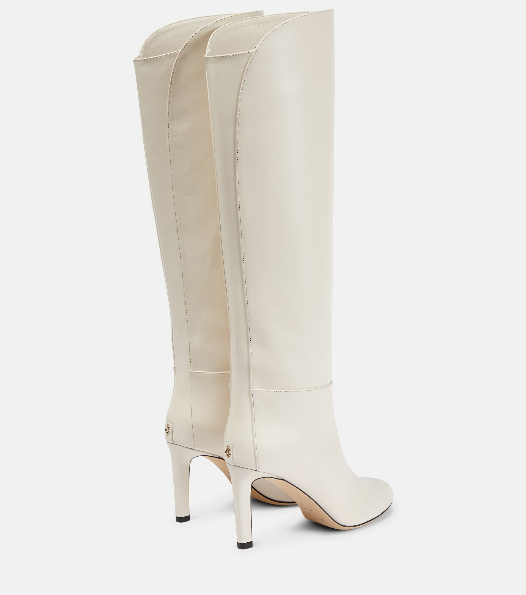 Jimmy Choo Karter 85 Knee High Leather Boots Jimmy Choo