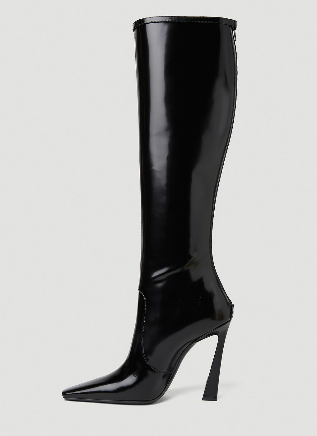 Saint Laurent Justify Boots In Black Saint Laurent