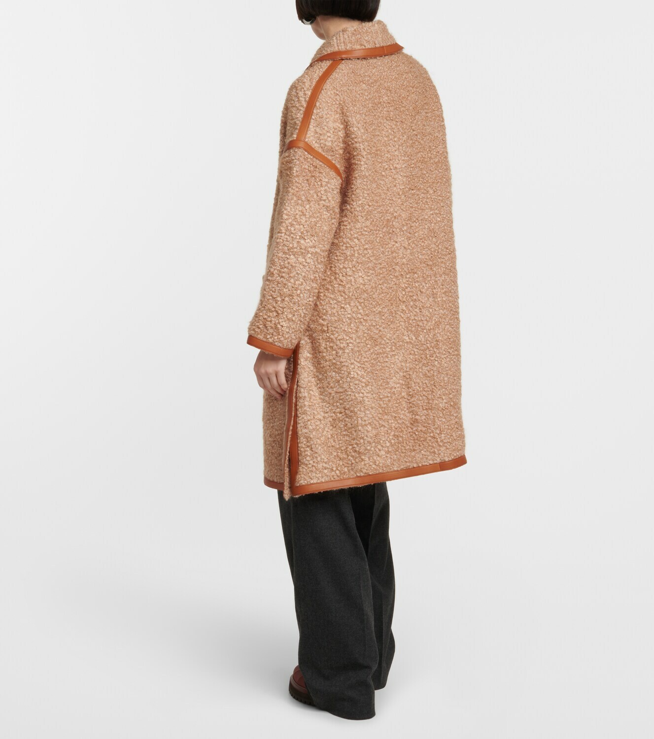 Loro Piana Reinhold mohair blend bouclé coat Loro Piana