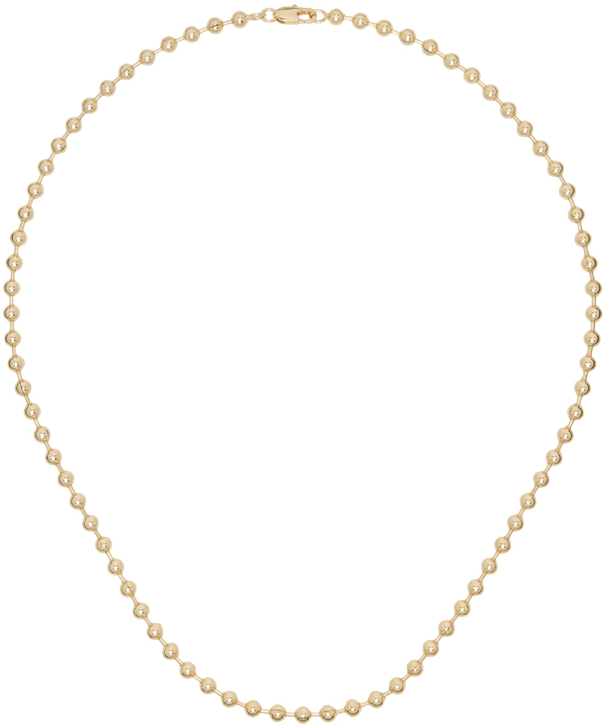 Laura Lombardi Gold Ball Chain Necklace Laura Lombardi