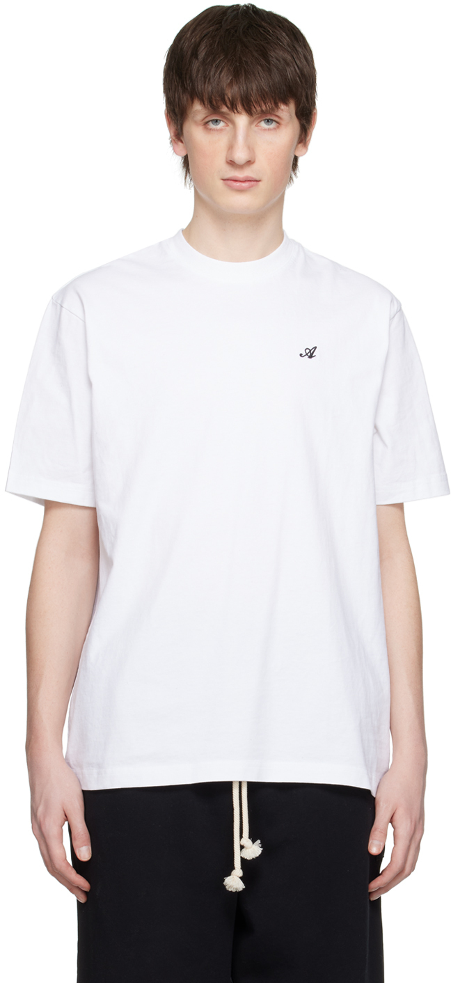 Axel Arigato White Signature T Shirt Axel Arigato