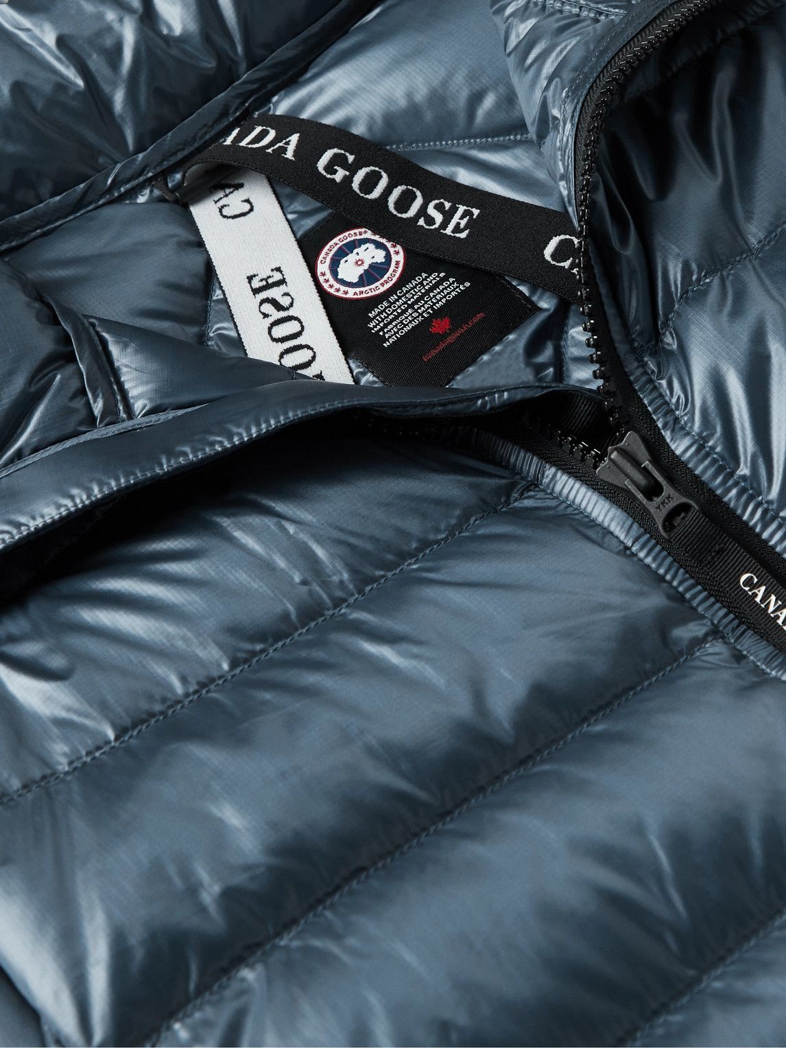 Canada Goose Crofton Slim Fit Quilted Recycled Nylon Ripstop Down