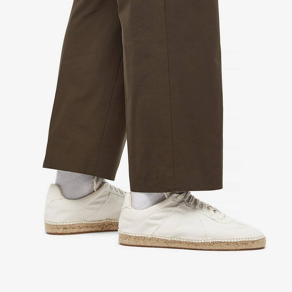 Maison Margiela Men S Replica Espadrille In Coconut Milk Maison Margiela