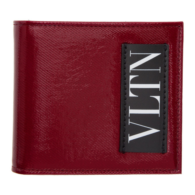 Valentino Red Valentino Garavani Logo Bifold Wallet Valentino Garavani