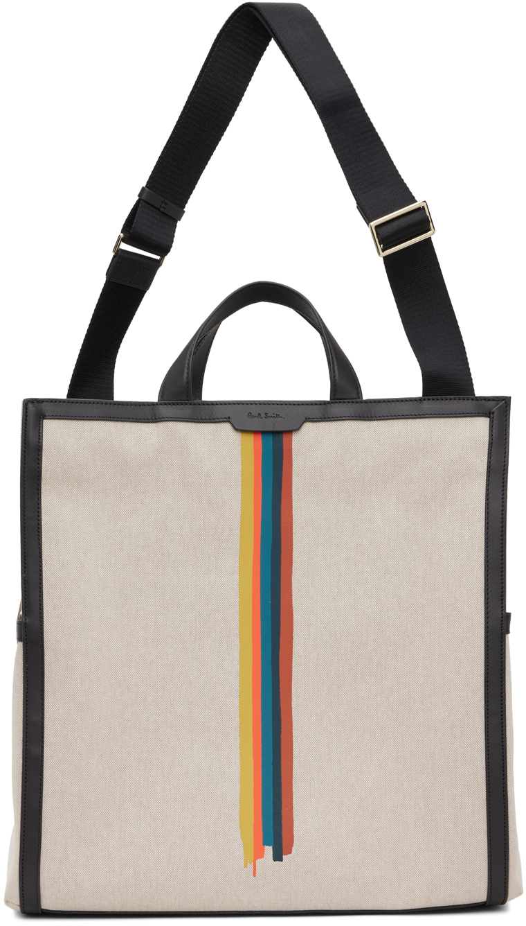 Paul Smith Beige Paint Tote Paul Smith