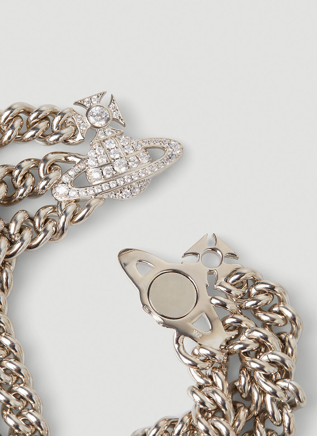 Graziella Bracelet In Silver Vivienne Westwood