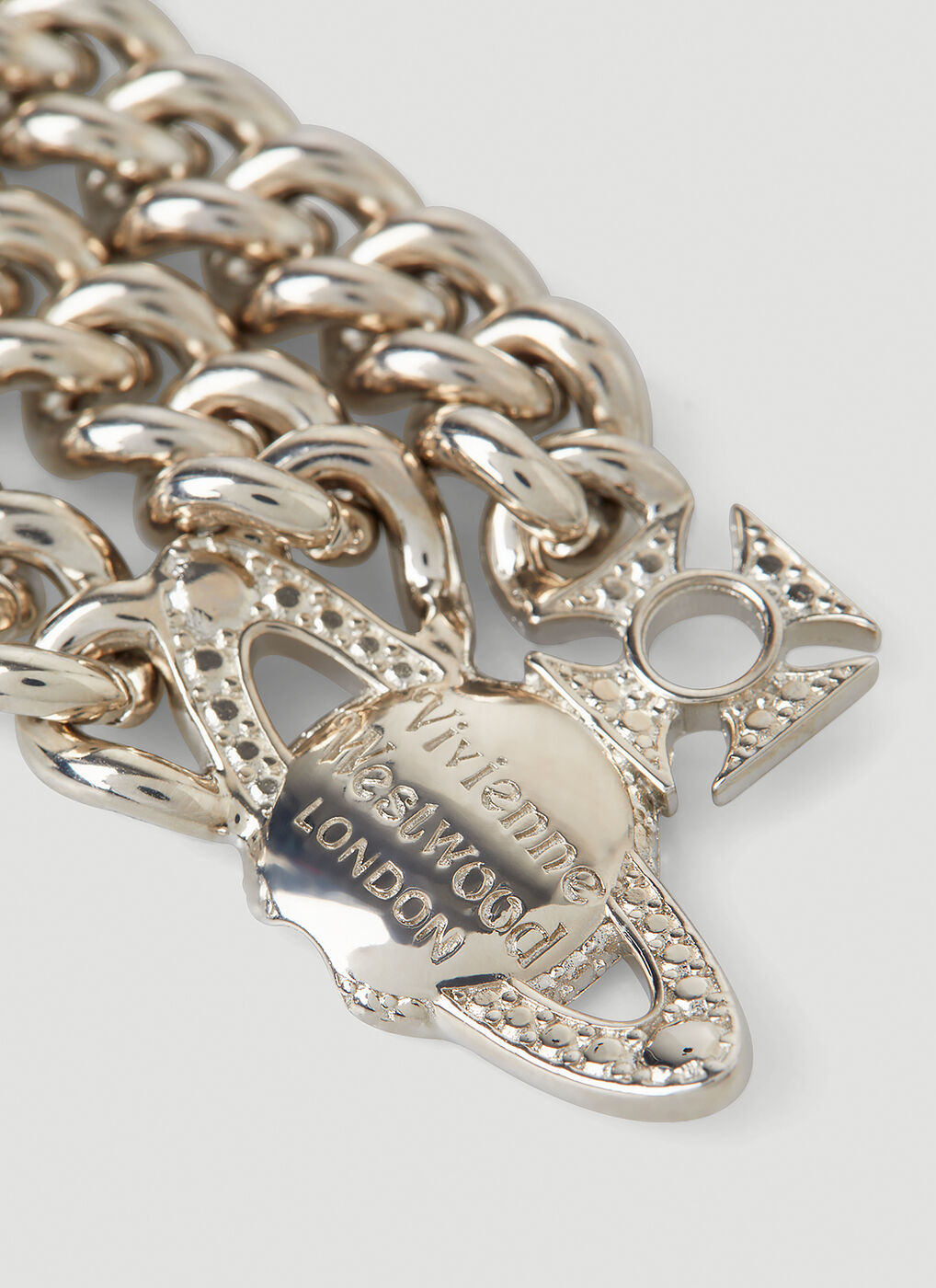 Graziella Bracelet In Silver Vivienne Westwood