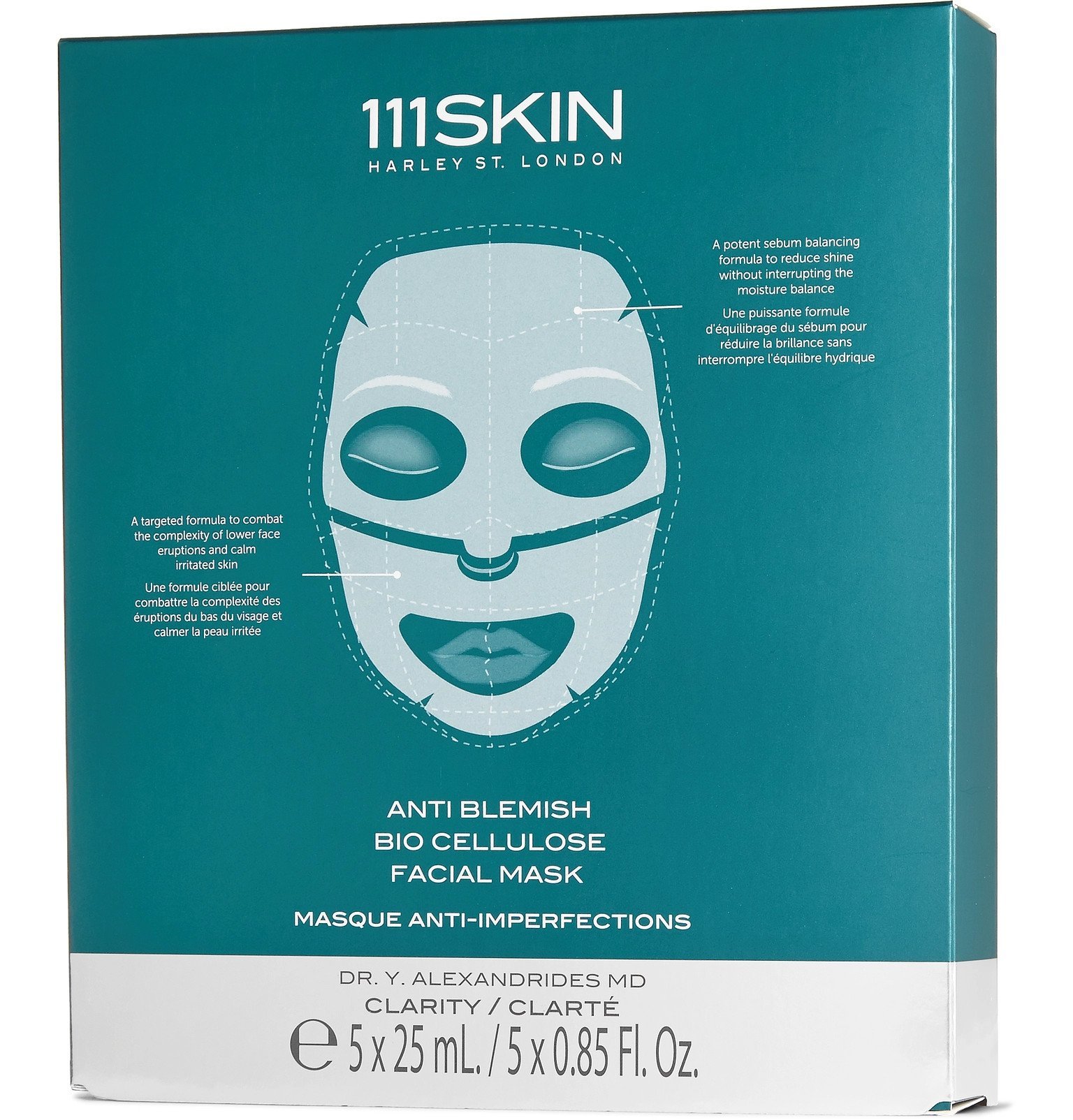 Skin Anti Blemish Bio Cellulose Facial Mask X Colorless Skin