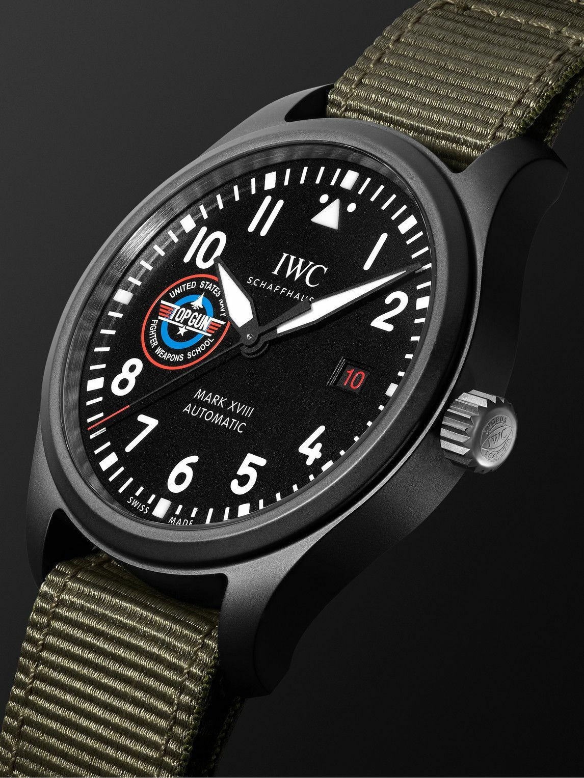 Iwc Schaffhausen Pilot S Mark Xviii Top Gun Edition Sfti Limited