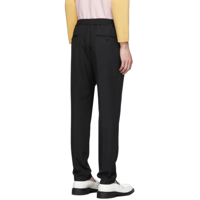 Stella McCartney Black Wool Piet Trousers Stella McCartney