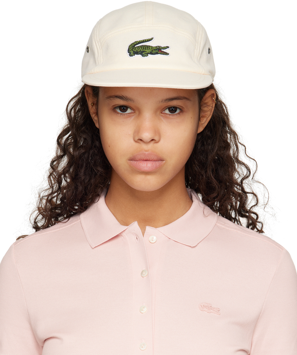 Lacoste Off White Logo Cap Lacoste