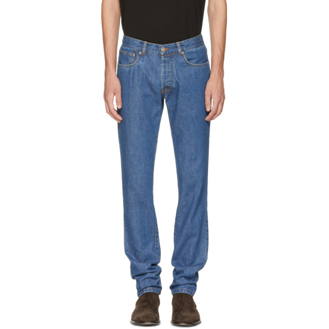 Brioni Blue Slim Jeans Brioni