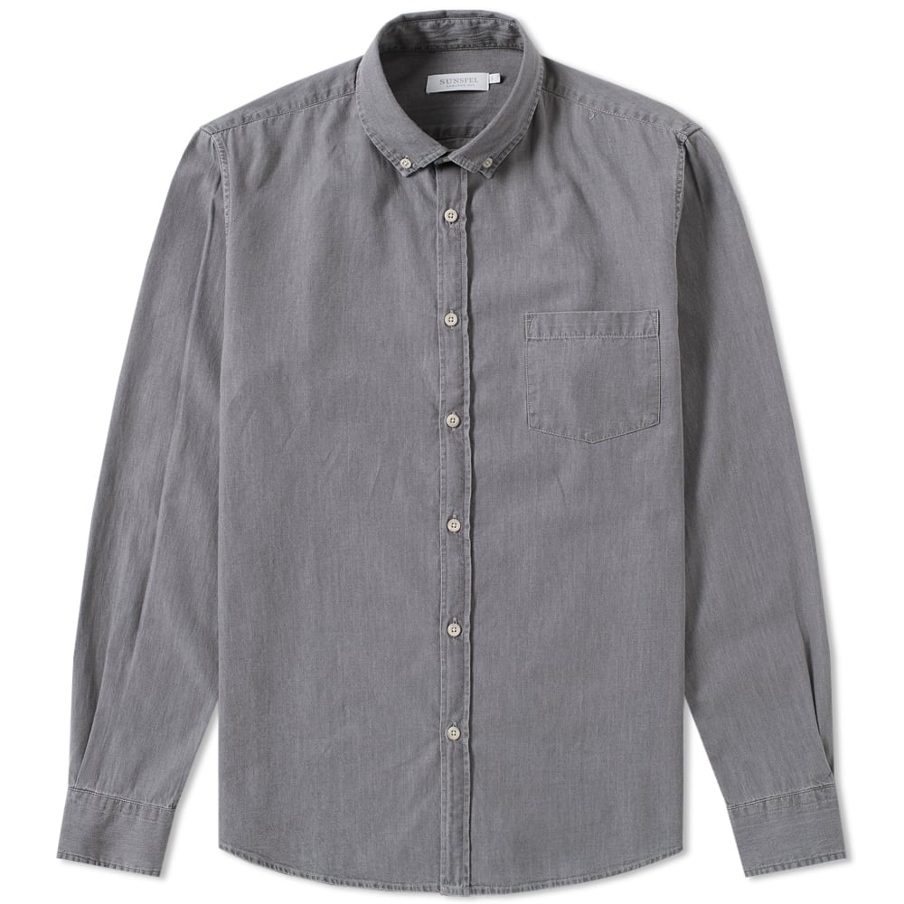 Sunspel Button Down Oxford Shirt Sunspel