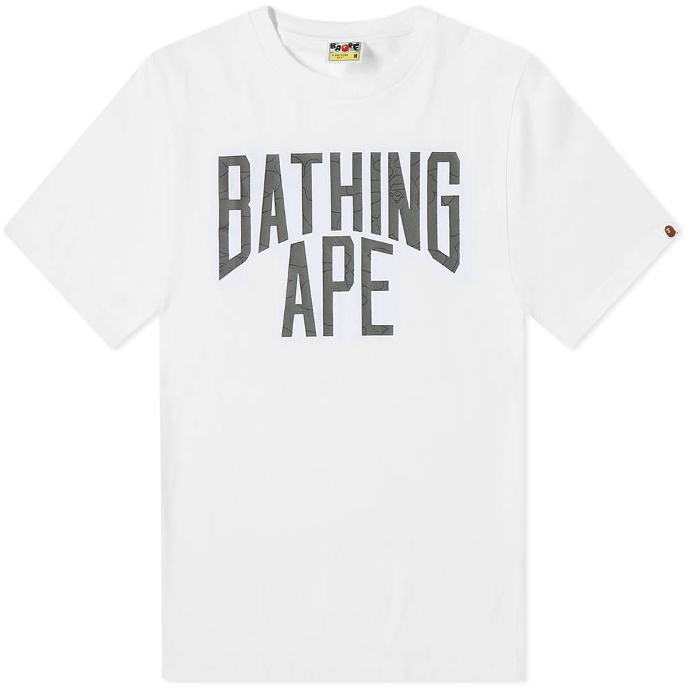 A Bathing Ape Line 1st Camo NYC Logo Tee