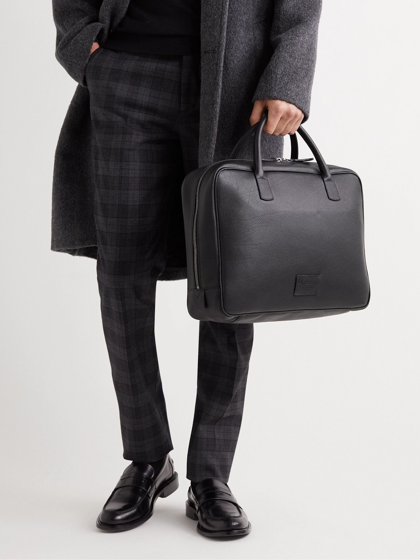 ANDERSON'S - Full-Grain Leather Briefcase Anderson's