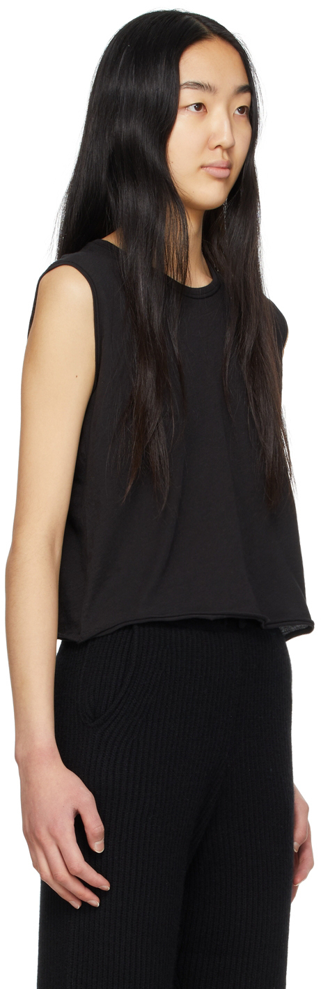 rag & bone Black Gaia Tank Top Rag and Bone