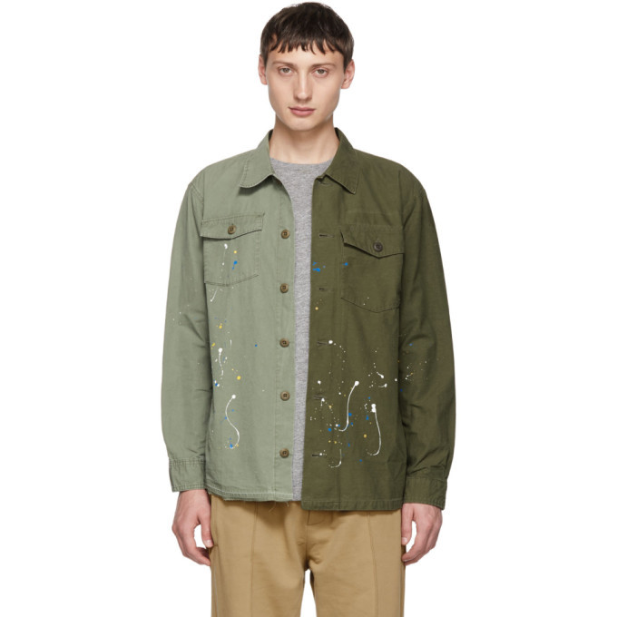 John Elliott Green Distorted Military 