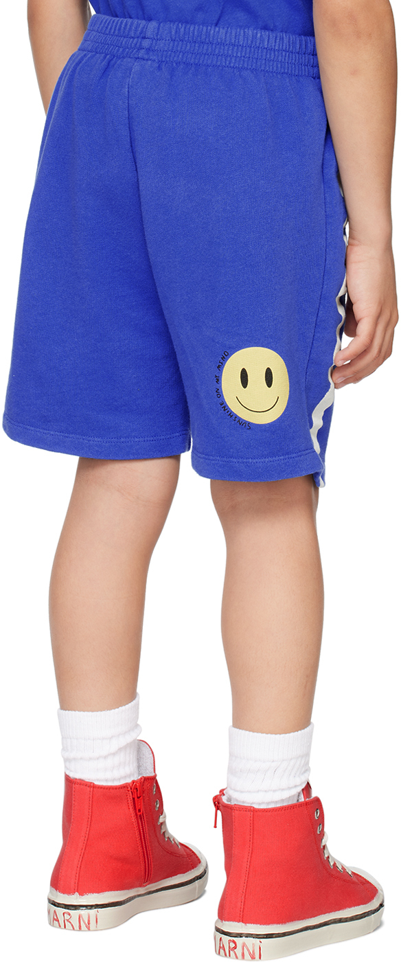 Beau Loves Kids Blue Smile Shorts