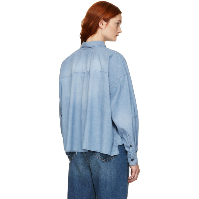 Isabel Marant Etoile Blue Lelora Shirt
