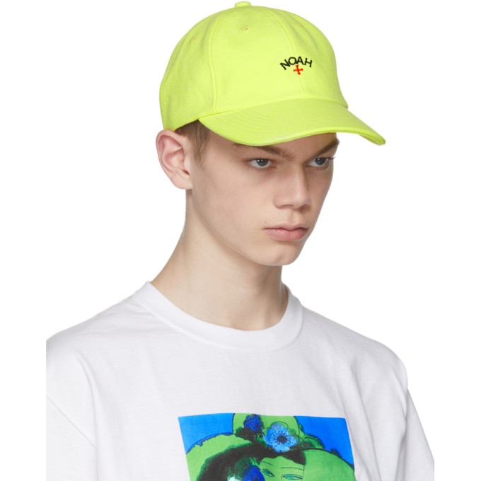 Noah NYC Yellow Canvas SixPanel Cap Noah NYC