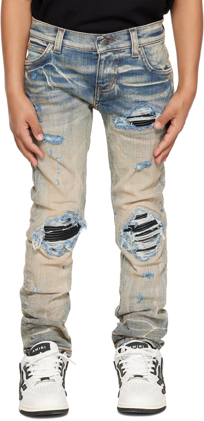 Amiri Kids MX1 Jeans in Blue