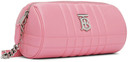 Burberry Pink Quilted Lola Barrel Bag