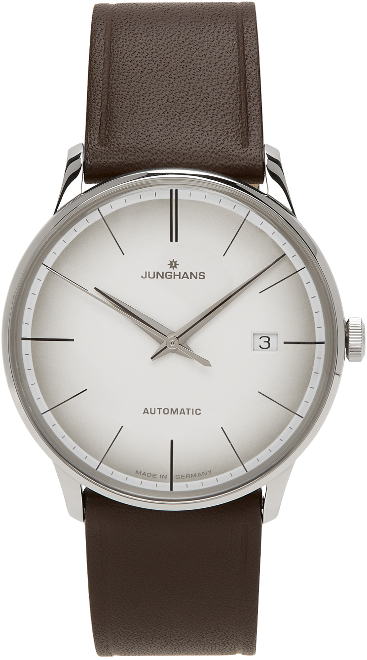 Photo: Junghans Silver & Brown Meister Automatic Watch