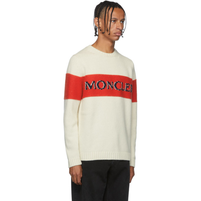 Moncler Genius 2 Moncler 1952 Beige Maglione Tricot Sweater Moncler Genius