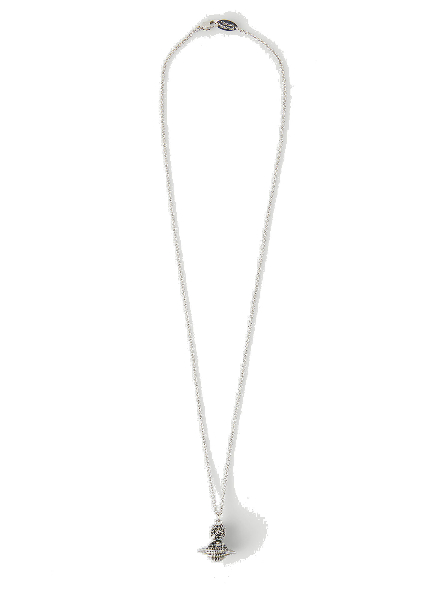 Salomon Pendant Necklace in Silver Vivienne Westwood