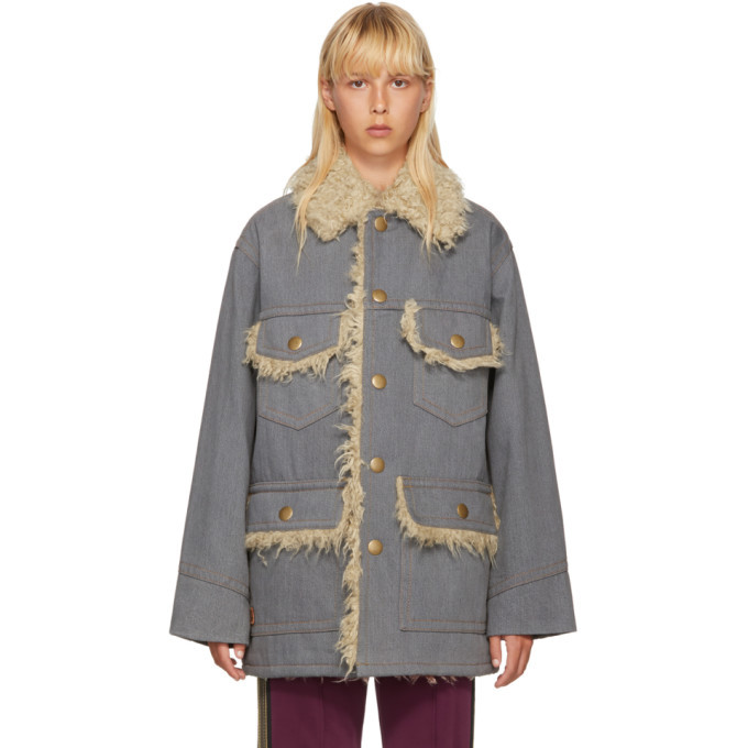 marc jacobs shearling coat