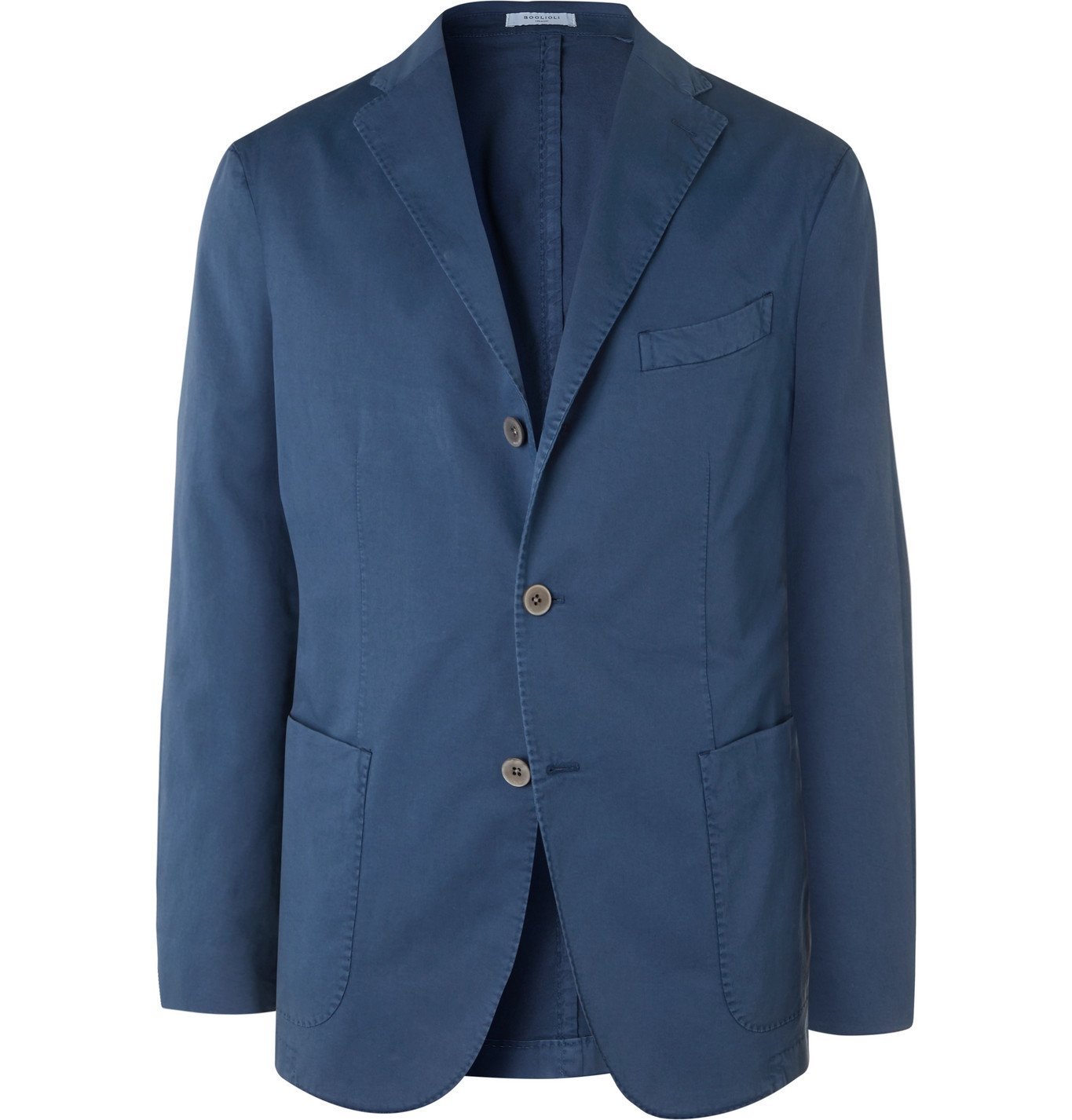 Boglioli - K-Jacket Unstructured Stretch-Cotton Twill Suit Jacket ...