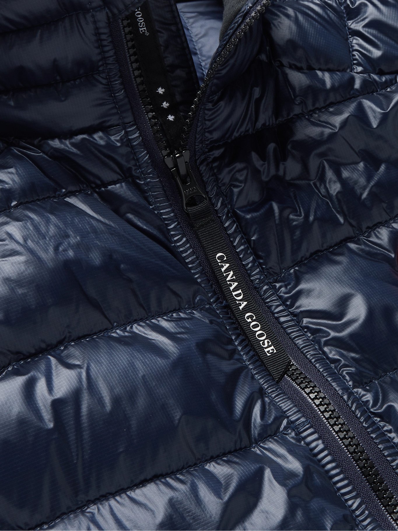 CANADA GOOSE - Hybridge Lite Slim-Fit Quilted Shell Down Gillet - Blue ...