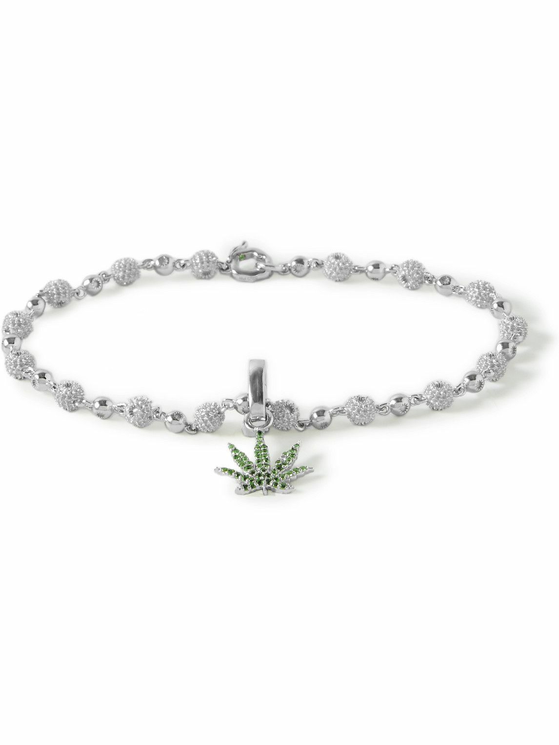 POLITE WORLDWIDE® SilverTone Crystal Pendant Bracelet