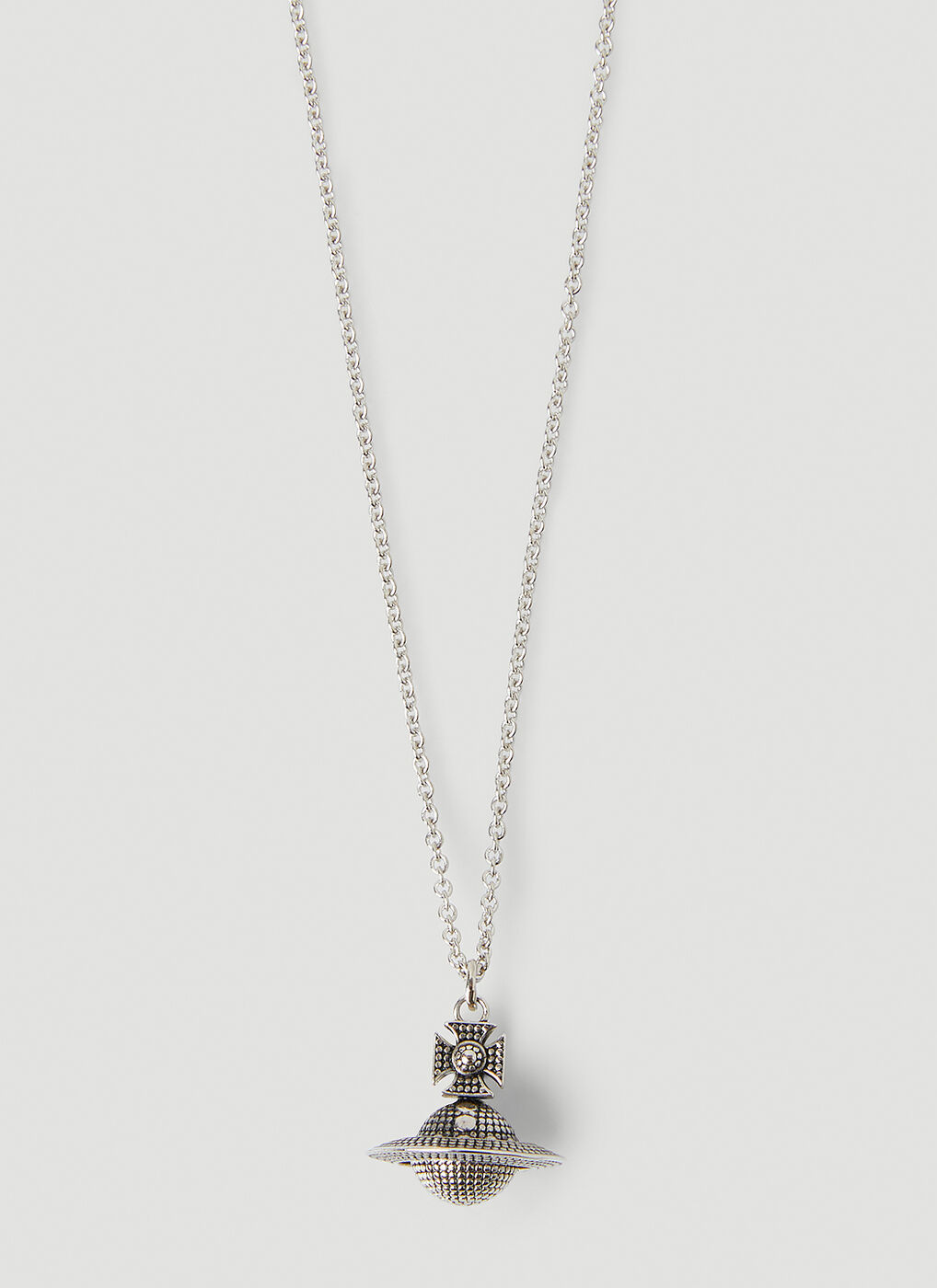 Salomon Pendant Necklace in Silver Vivienne Westwood