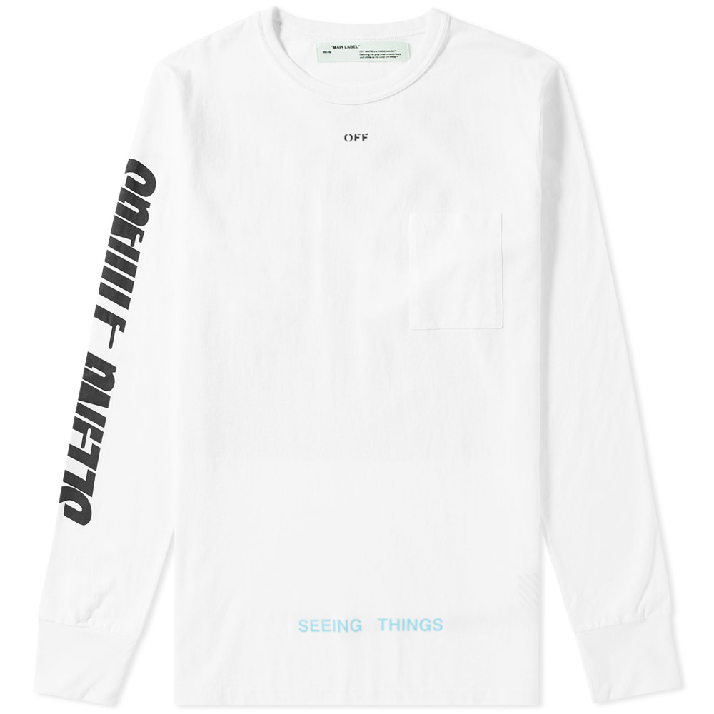 off white long sleeve t shirt