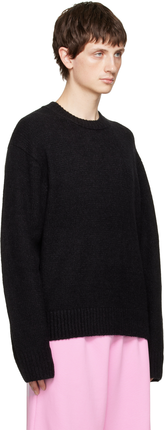 Acne Studios Black Pilled Sweater Acne Studios