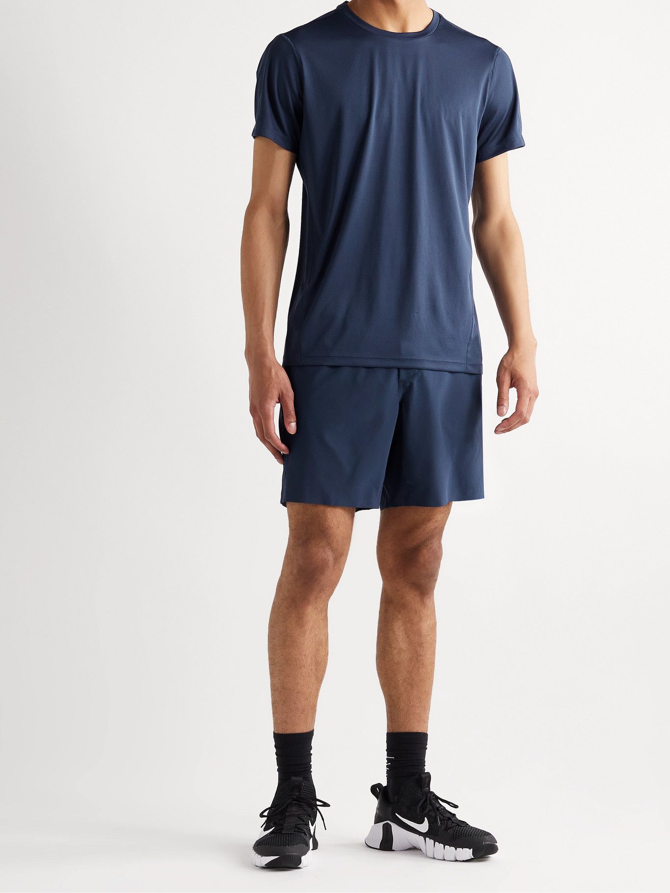 TEN THOUSAND Interval StretchShell Shorts Blue Ten Thousand