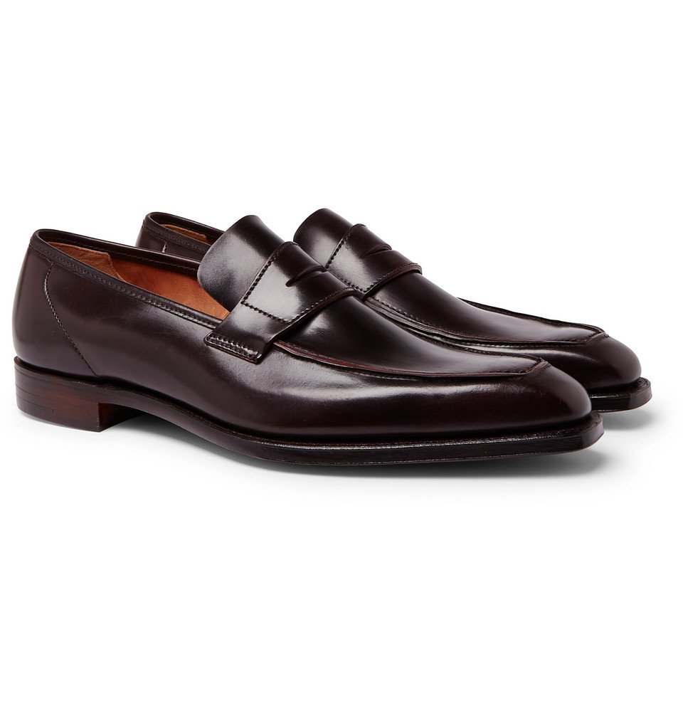 mens cordovan loafers