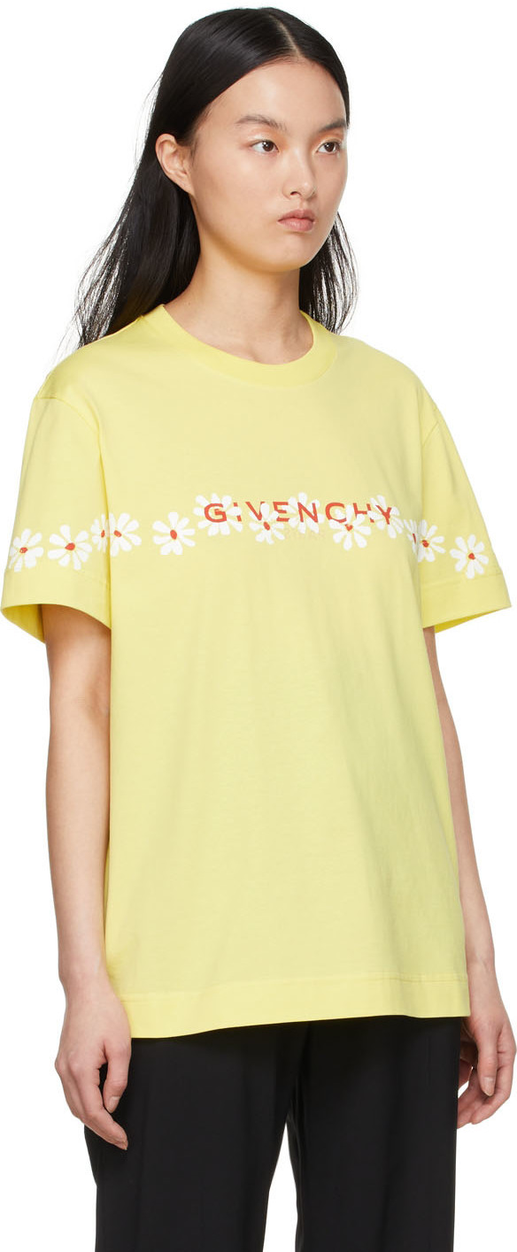 Givenchy Yellow Josh Smith Edition Cotton T-Shirt Givenchy