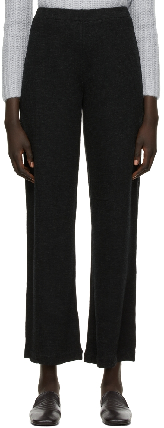 Vince Black Rib Lounge Pants Vince