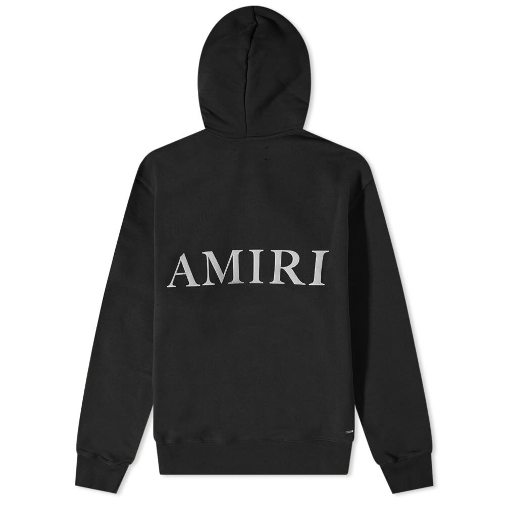 AMIRI Puff Logo Hoody in Black Amiri