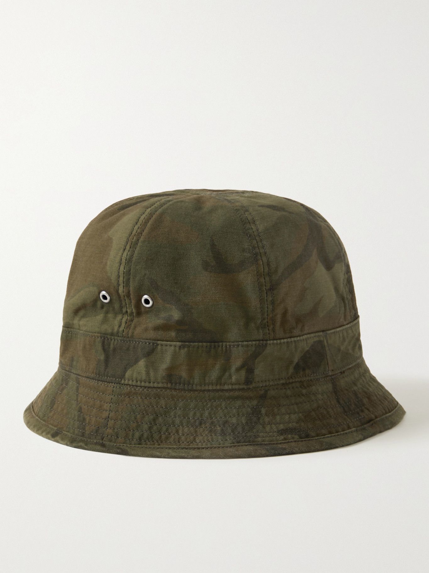 Neighborhood - Camouflage-Print Cotton Bucket Hat Neighborhood