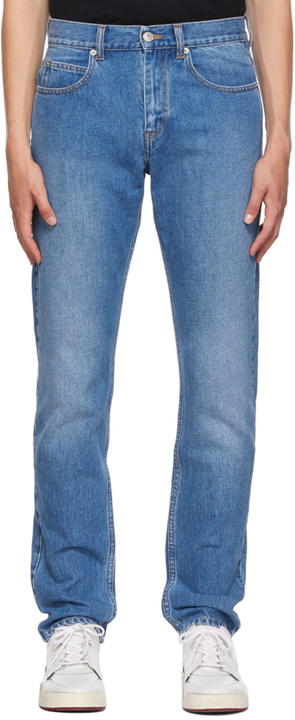 Isabel Marant Blue Jack Straight-Leg Jeans Isabel Marant