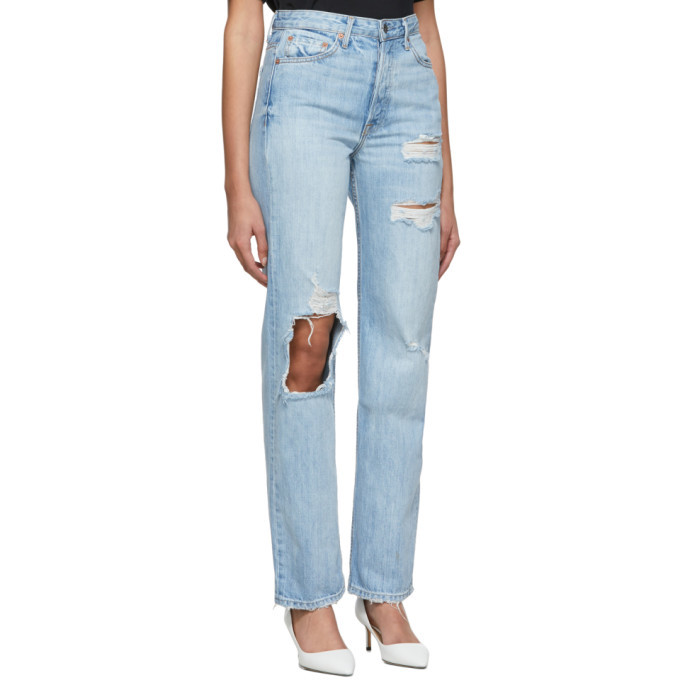 Grlfrnd Blue Mica Jeans Grlfrnd